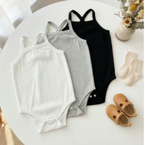 Newborn Baby Girl  Sleeveless Bodysuit